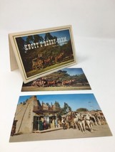 VINTAGE POSTCARD Knotts Berry Farm Lot of 3 Souvenir Advertising Flyer #6920 - £4.50 GBP