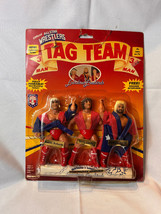 1985 Remco Toys Fabulous Freebirds 3 Man Tag Team Wrestlers Sealed Blister Pack - £134.46 GBP