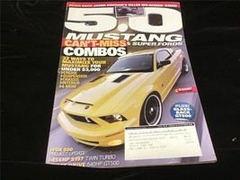 5.0 Mustang &amp; Super Fords Magazine October 2008 Can&#39;t Miss Combos! - $12.00