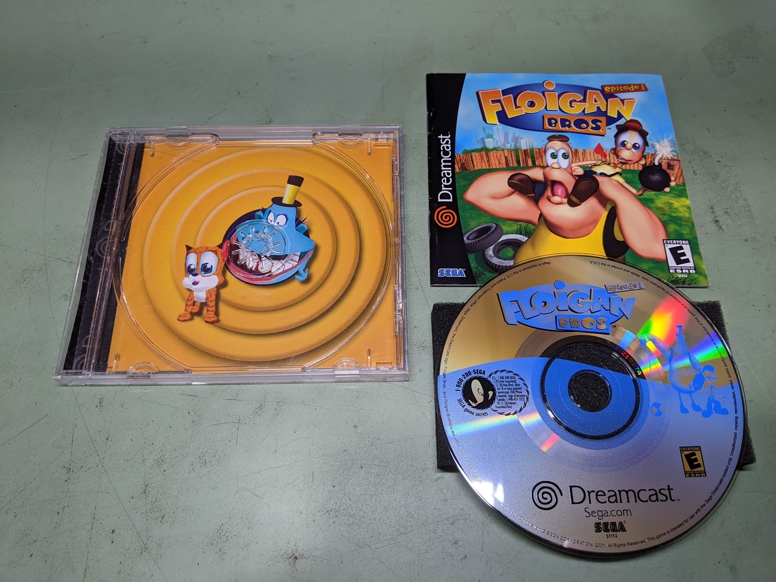 Floigan Brothers Sega Dreamcast Complete in Box - $31.14