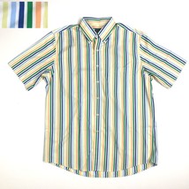 Jos A Bank Men&#39;s Blue Striped Pinpoint Cotton Dress Shirt Pockets  16.5  36 - £11.80 GBP
