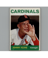 1964 Topps #413 Johnny Keane - St. Louis Cardinals - £4.66 GBP