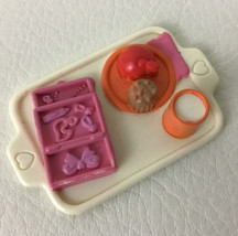 Loving Family Dollhouse Replacement Food Tray Jewelry 2002 Vintage Fishe... - $12.82