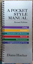 A Pocket Style Manual by Diana T. Hacker - Spiral Bound - Like New - £3.93 GBP