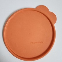 Tupperware Round Seal 6 Inch Replacement Lid 2541C-4 Butterfly Tab Peach - $7.69