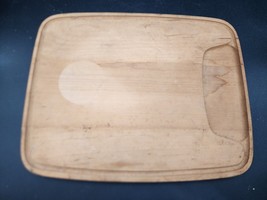 Vintage Handmade Wooden Cutting Board - Primitive Hickory, Ash, White Oak, Maple - £17.52 GBP