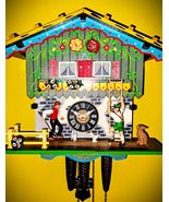 World Famous Farmer Daughter Musical Cuckoo Clock #24 - $7,762.93 MXN