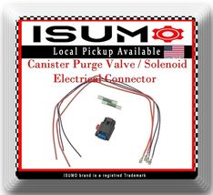 Canister Purge Solenoid Electrical Connector CP461 Fits Chrysler Dodge 2001-2007 - £11.77 GBP