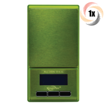 1x Scale WeighMax The Bling Scale Green LCD Digital Pocket Scale | 1000G - $20.66