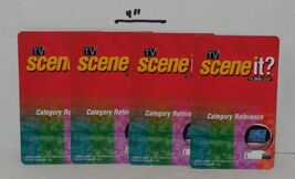 2005 Mattel Screenlife TV Scene it DVD Board Game Replacement 4 Category... - $4.90