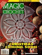 Magic Crochet Vintage Magazine 104 Afghans Bedspread Gifts Decor for Christmas - £7.03 GBP