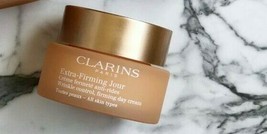 CLARINS Extra-Firming Wrinkle Control Firming Day Cream Jour Anti Aging 1.7 50ml - £44.24 GBP
