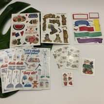 Vintage 90s Provo Craft Sticker Lot Baby Doctor Nurse Banners Bears Scra... - $11.87
