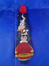 VINTAGE BALANCINE HOT CAKE 1993 WARNER BROS TIE Taz, Bugs, Daffy, Tweety... - $12.19