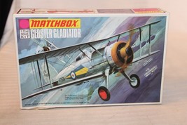 1/72 Scale Matchbox, Gloster Gladiator Airplane Model Kit #PK-8 BN Open Box - $45.00