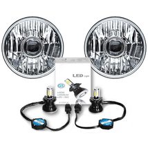 Octane Lighting 5 3/4 Inch Projector Crystal Clear Headlight LED 4000 Lu... - £77.64 GBP