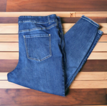 Maurices Everflex Womens Size 22W Short Blue Medium Wash Denim High Rise Jeans - £10.95 GBP