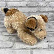 Gund Ketch 5349 Puppy Dog Plush Tan Brown With Black Spot On Ear 12 Inches - £11.06 GBP