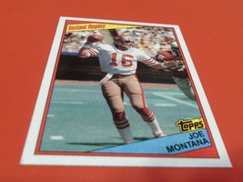 1984 TOPPS#359 Joe Montana Instant Replay Near Mint / Mint Or Better ! - £35.23 GBP