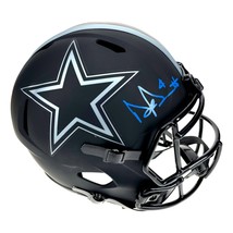 Dak Prescott Autographed Dallas Cowboys F/S Speed Eclipse Helmet BAS Signed - £499.57 GBP