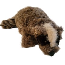 Furry Folk 18 in Raccoon Hand Puppet Folkmanis Brown Made in USA Full Bo... - $26.45
