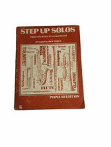 Step up Solos Flute with Piano accompaniment 1975 Popular Edition - £9.89 GBP