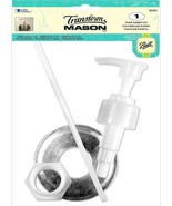 Transform Ball Mason Jar PUMP Lid KIT Soap Lotion Dispenser LOEW CORNELL... - €21,00 EUR