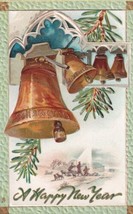 Tuck&#39;s 139 New Year Bell Ringing Postcard D59 - £2.24 GBP