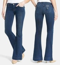 Hudson Ferris Flap Pocket Flare Jeans in Wanderlust $198, Sz 25, Nwt! - £54.48 GBP