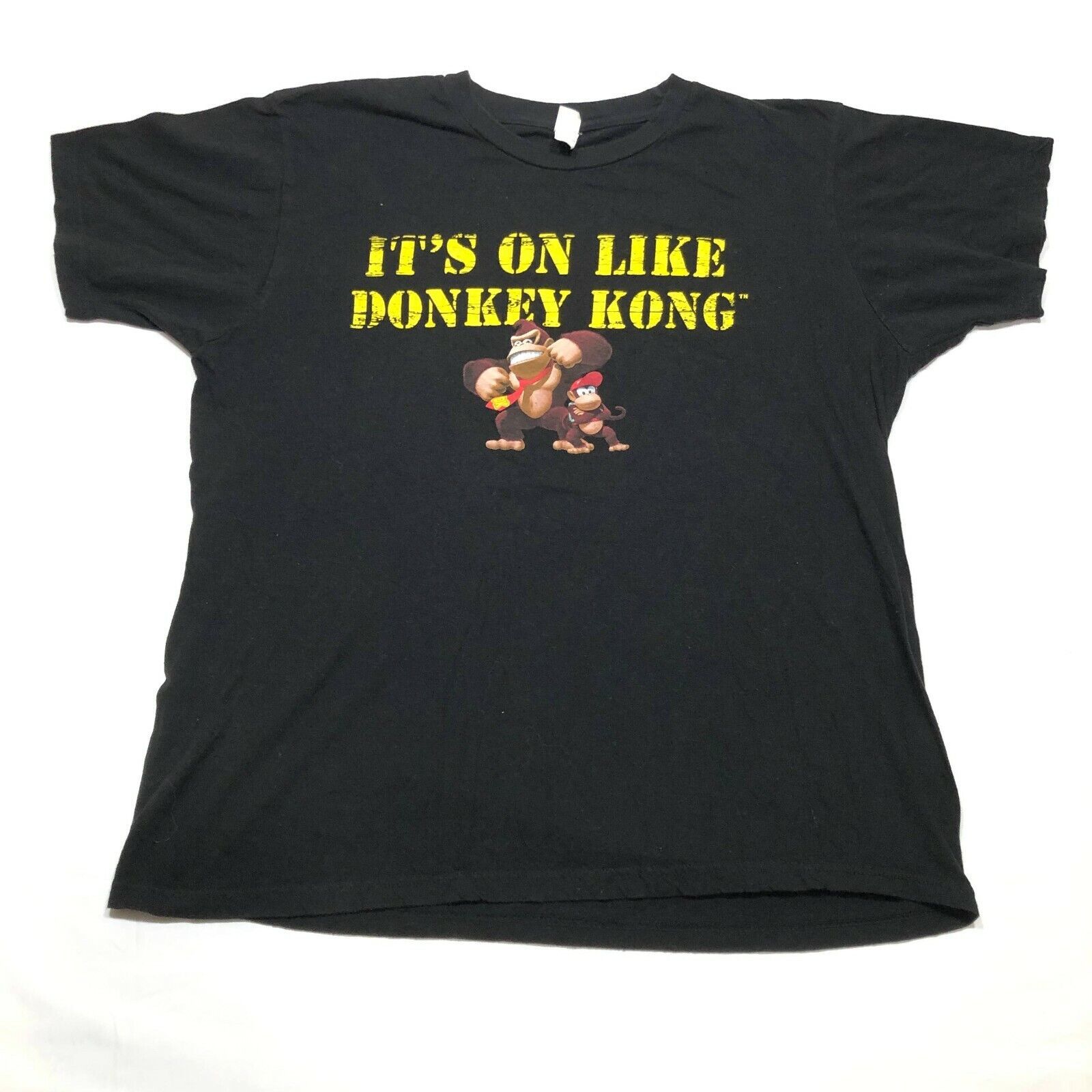 Primary image for Donkey Kong Country Returns It's On Like Donkey Kong T Tee Shirt Mens L Black