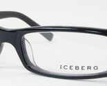 Iceberg IC01601 Noir/Gunmetal Unique Rare Lunettes Cadre Ic 016 05 52-16... - $105.93