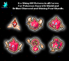 ✨ 6IV Shiny Rotom in all forms Pack ✨ Master Balls Pokemon Sword &amp; Shield + BDSP - £5.07 GBP