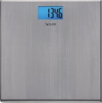 Taylor Digital Scales for Body Weight, Extra Highly Accurate, Stainless Steel - £13.27 GBP