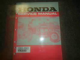 1993 1994 1995 1996 1997 1998 1999 Honda TRX90 Servizio Riparazione Shop Manuale - £80.49 GBP