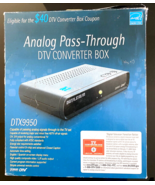 Digital Stream Converter DTX9950 Analog TV Television Pass-Through DTV NEW - £37.09 GBP
