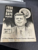 John F Kennedy Four Dark Days in History A Photo History of JFK Assassination  - £9.31 GBP