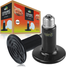 150W Ceramic Heat Emitter, Reptile Heat Bulbs, Ceramic Heat Lamp for Rep... - $23.44
