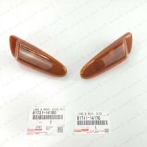 TOYOTA 00-06 CELICA ZZT231 97-02 SUPRA JZA80 JDM AMBER SIDE MARKER BUMPE... - £59.81 GBP