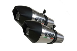 GPR Exhaust Suzuki Hayabusa 2017-2019 Pair Homolog Slip-On GP Evo4 Titanium - £774.37 GBP