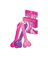 Pecker Balloons Assorted Colors (6/Box) Fun Bachelorette Party - $15.52