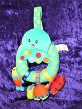 Bright Starts Baby Toy Under the Sea Ocean Octopus Fish Crab Turtle Rattle Plush - $19.79
