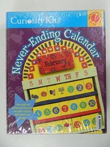 Curiosity Kits Never Ending Calendar Kids 4 and Up Arts Crafts Learning ... - £17.46 GBP