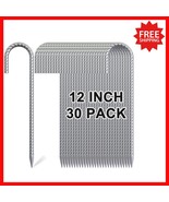 12 Inch Galvanized Rebar Stakes - 30 Pack Heavy Duty Anchors for All Soi... - $1,004.08 MXN