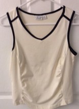Tail Tech Performance Tank Top Women&#39;s  Size Small Cream Color and Black - £12.39 GBP