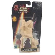 Vintage Star Wars Darth Maul 3-D Figure Painter Arts And Crafts Project Painting - £4.35 GBP