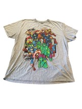 Marvel T Shirt Mens XL Extra Large Avengers Comic Book Short Sleeve Crew Neck - £8.54 GBP