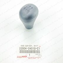 GENUINE TOYOTA CELICA TACOMA 4RUNNER BLACK SHIFT LEVER KNOB MTM 33504-24... - $41.86