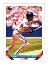 1993 Topps #265 Andre Dawson Chicago Cubs - £3.18 GBP