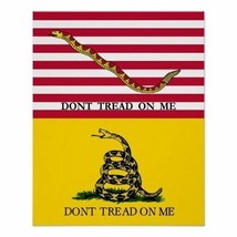 Wholesale Combo Lot 2&#39; X 3&#39; First Navy Jack &amp; Gadsden Dont Tread On Me Flag 2X3 - £19.65 GBP