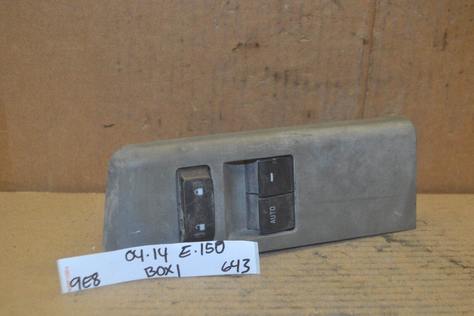 09-14 Ford E150 E250 Coupe Left Driver Master 8C3T14540ABW Switch Bx1 64... - $4.99
